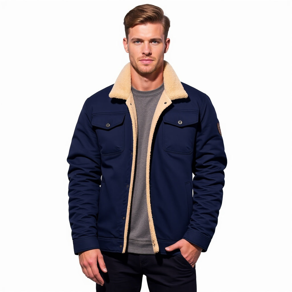 Laurent – Vintage Bomber Jacket voor Heren | Stoer & Tijdloos