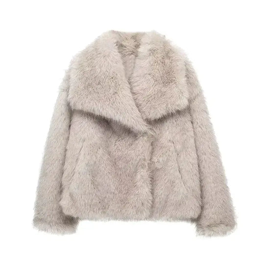 Eléonore – Luxe Faux Fur Jas | Warm & Stijlvol