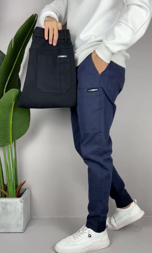 Théo – Rekbare Cargo Broek | Stijlvol & Functioneel