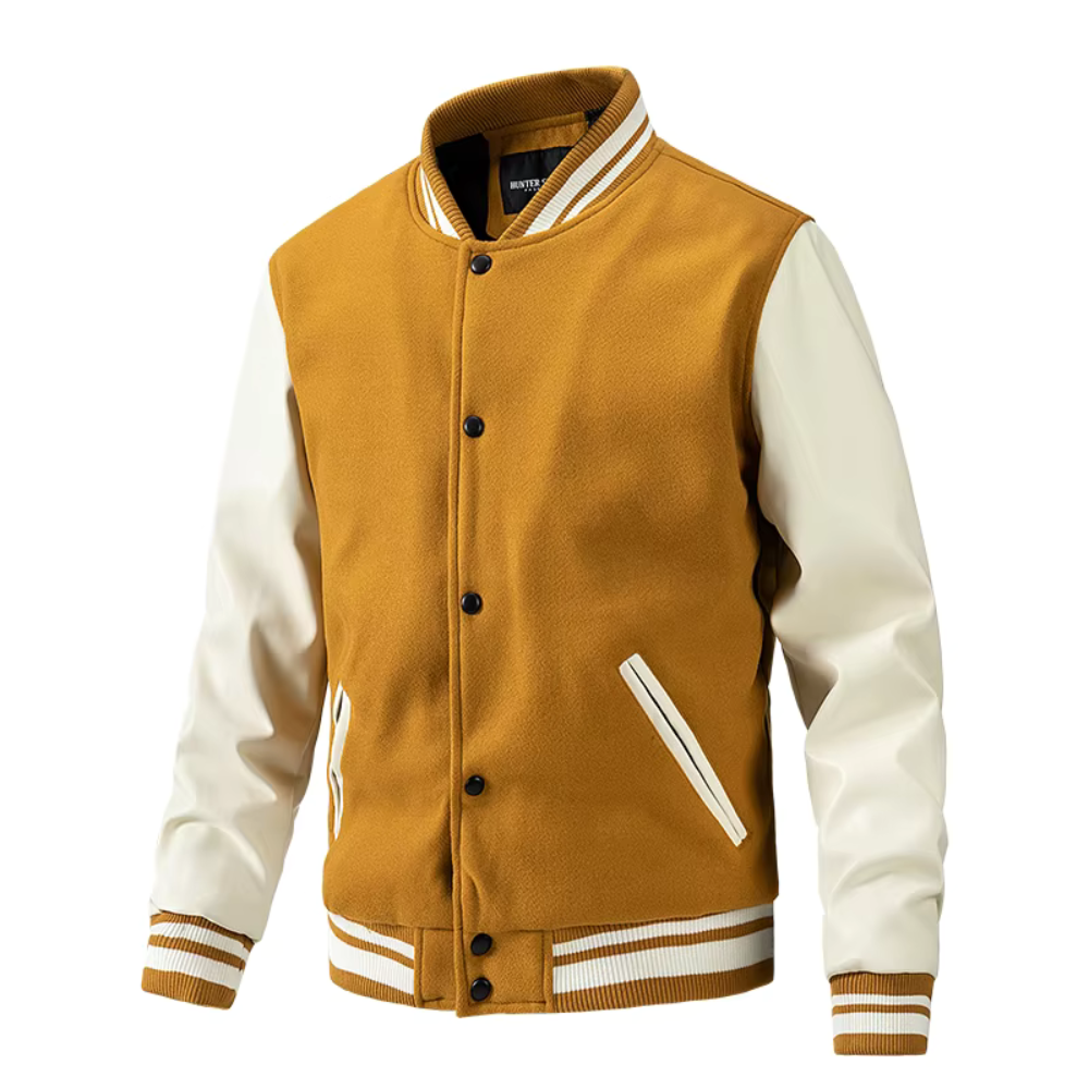 Lucian – Klassiek Baseball Varsity Jacket | Sportief & Trendy